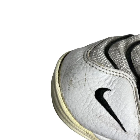 Nike Air Flight Determination Sneakers Mens Size 12.5 Lace Up White Black Rare - Picture 13 of 16